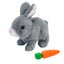 1set Electric Plush White Rabbits Toy Fluffy Educational Interactive Bunny Toys Carousel 11