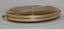 +++ VINTAGE GOLD TONE COMPACT MIRROR +++ Carousel 6