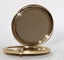 +++ VINTAGE GOLD TONE COMPACT MIRROR +++ Carousel 9
