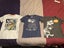 3 Boys dinosaurs T-shirts size 6 Carousel 1