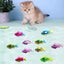 4 LED Interactive Robot Fish Toys for Cats - Glowing Swimming Pet Plaything Carousel 1