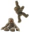 ~ ~Hanging Two Toed SLOTH Plush Animal Soft Toy 30 & 56cms Small & Large ELKA Carousel 3