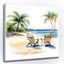 Beach Scenery Art Canvas Print Wall Art Carousel 2