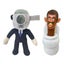 Skibidi Toilet Cameraman TV Man Speaker Man Soft Stuffed Plush Doll Toys Gifts Carousel 2