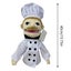 Hand Puppet Cook Firefighter Farmer Worker Detective Doctor Plush Toy for Kids Carousel 6