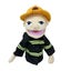 Hand Puppet Cook Firefighter Farmer Worker Detective Doctor Plush Toy for Kids Carousel 14