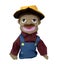 Hand Puppet Cook Firefighter Farmer Worker Detective Doctor Plush Toy for Kids Carousel 15