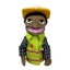 Hand Puppet Cook Firefighter Farmer Worker Detective Doctor Plush Toy for Kids Carousel 17
