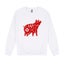 Chinese Zodiac New Year Pig Animal Mens White Sweat Sweater Jumper Sweatshirt Carousel 1