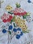 A stunning large hand embroidered vintage Linen Tablecloth Carousel 4