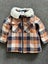 Checkered Wool Jacket 9-12m Carousel 1