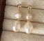 *BOXED* Natural Freshwater Baroque Pearl Earrings With 925 Posts Carousel 3