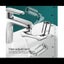 Extension Rotate Robotic Faucet Extender Arm Tap Universal 1080 Swivel Spra Carousel 4