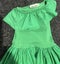 Molo Green One Shoulder Dress Carousel 2