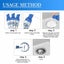 Drain Pipe Foam Cleaner 2pcs Carousel 6