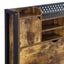 Queen Bed Frame Storage Headboard Industrial Carousel 5
