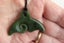 WHALE TAIL /KORU PENDANT KAWAKAWA POUNAMU Carousel 2