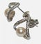 5.2mm Akoya Sea Water White Round Pearl Earrings Carousel 3