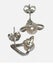 5.2mm Akoya Sea Water White Round Pearl Earrings Carousel 6