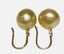 1.6 x 12mm Golden Philippines Pearl Drop Earrings Carousel 9