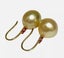 1.6 x 12mm Golden Philippines Pearl Drop Earrings Carousel 10