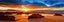EVENING BLUES - HI RES DIGITAL ART - ARTIKONZ BEACH SUNSET - 60 X 150 CM - 71645 Carousel 1