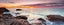 ROCKY COAST - HI RES DIGITAL ART - ARTIKONZ BEACH SUNSET - 60 X 150 cm - 72034 Carousel 1