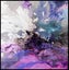 MYSTIC HAZE MAGENTA - DIGITAL ART ARTIKONZ ABSTRACT - SIZE 80 X 80 CM - CF018 Carousel 1