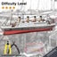 3D Metal Puzzles Gifts For Adults Titanic Ship Model 226Pcs Cruise Jigsaw Toy... Carousel 4