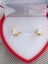 .5ct each diamond set in 18kt yellow gold baskets style earrings Carousel 1