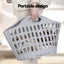 Artiss Laundry Basket Hamper Large Foldable Washing Clothes Storage Organiser Carousel 6