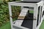 Brand New Rabbit Hutch Chicken Coop Guinea Pig Ferret Cage Outdoor With Wheels Carousel 3
