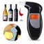 Digital LCD Police Breath Breathalyzer Test Alcohol Tester Analyzer Detector Carousel 2