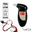 Digital LCD Police Breath Breathalyzer Test Alcohol Tester Analyzer Detector Carousel 4