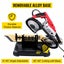 127mm Portable Band Saw Cold Cut Metal Cut Chop Bandsaw Steel Hand Drop Carousel 5
