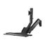 Brateck Lumi Single Monitor Screen Premium Gas Spring Computer Wall Carousel 3