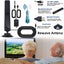 2pcs 4K Rewave Antena, TV Antenna, Suction Cup TV Antenna Plug Play 3m Cable ... Carousel 8