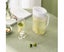 Plastic Pitcher With Lid Bpa-Free Eco-Friendly Carafes Mix Drinks Water Jug Carousel 4