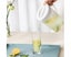 Plastic Pitcher With Lid Bpa-Free Eco-Friendly Carafes Mix Drinks Water Jug Carousel 5