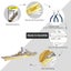 3d Metal Puzzle -russian Battlecruiser Pyotr Diy Jigsaw Toy Model Building Ki... Carousel 4