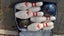 Kiwi made 10-pin bowling game for the lawn - with full size pins and balls. Carousel 10