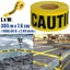 Concrete Mixer Tools Caution Barrier Tape *Local Clearance* Carousel 5