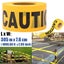 Concrete Mixer Tools Caution Barrier Tape *Local Clearance* Carousel 7