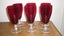 SET OF 6 DARK RED GLASSES Carousel 1
