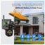 Solar Powered Wireless Wifi Motion Detection/Night Vision CCTV Camera Carousel 5