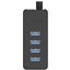 Orico 4 Port High Speed USB 3.0 Hub - Black for Windows / Linux / Mac (W5P-U3) Carousel 2