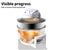 Spector Air Fryer Electric Convection Oven Accessories Healthy Cooker 17L Carousel 6