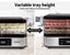 Spector Food Dehydrators Stainless Steel Beef Jerky Maker Fruit Dryer 5Trays LCD Carousel 4