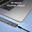 PROMATE 4-in-1 USB Multi-Port Ultra Compact Hub with USB-C Connector. Includes 2 Carousel 5