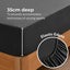 Dreamaker Micro Flannel Sheet Set Queen Bed Charcoal Carousel 4